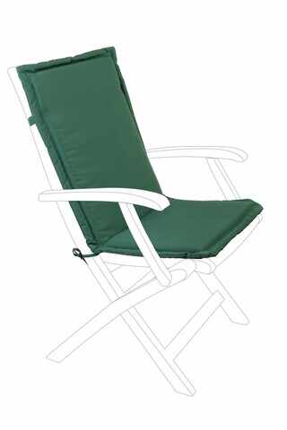 Perna pentru scaun de gradina Poly180, Bizzotto, 45 x 94 cm, poliester impermeabil, verde inchis