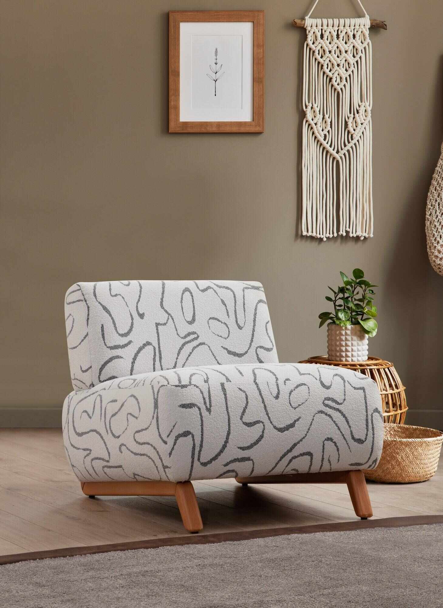 Fotoliu Mokka Lux Wing Chair, 86 x 72 x 76 cm