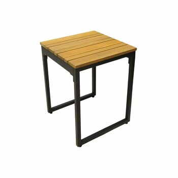 Set 2 scaune de grădină cu șezut din lemn de salcâm Ezeis Brick
