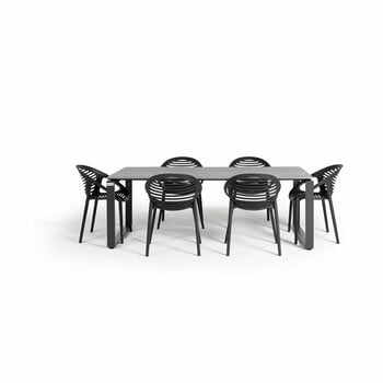 Set mobilier de grădină cu 6 scaune Le Bonom Joanna Strong