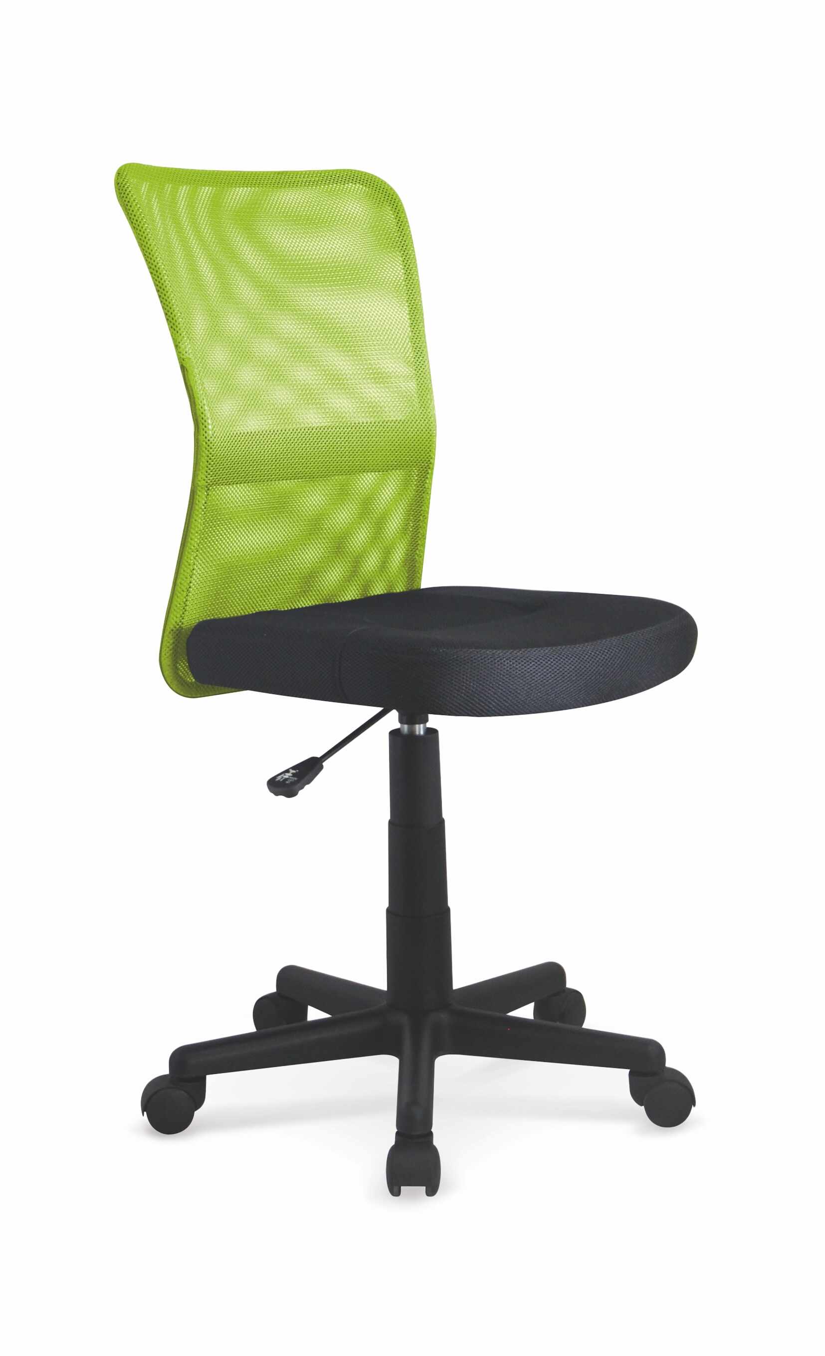 Scaun de birou ergonomic Dingo Lime Green / Black, l41xA56xH86-98 cm