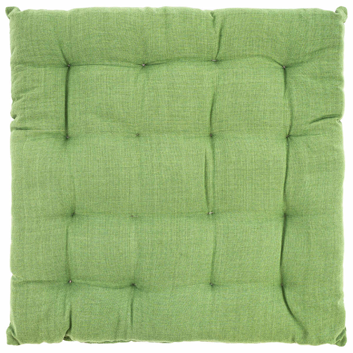 Pernă scaun Toby verde, 40 x 40 cm