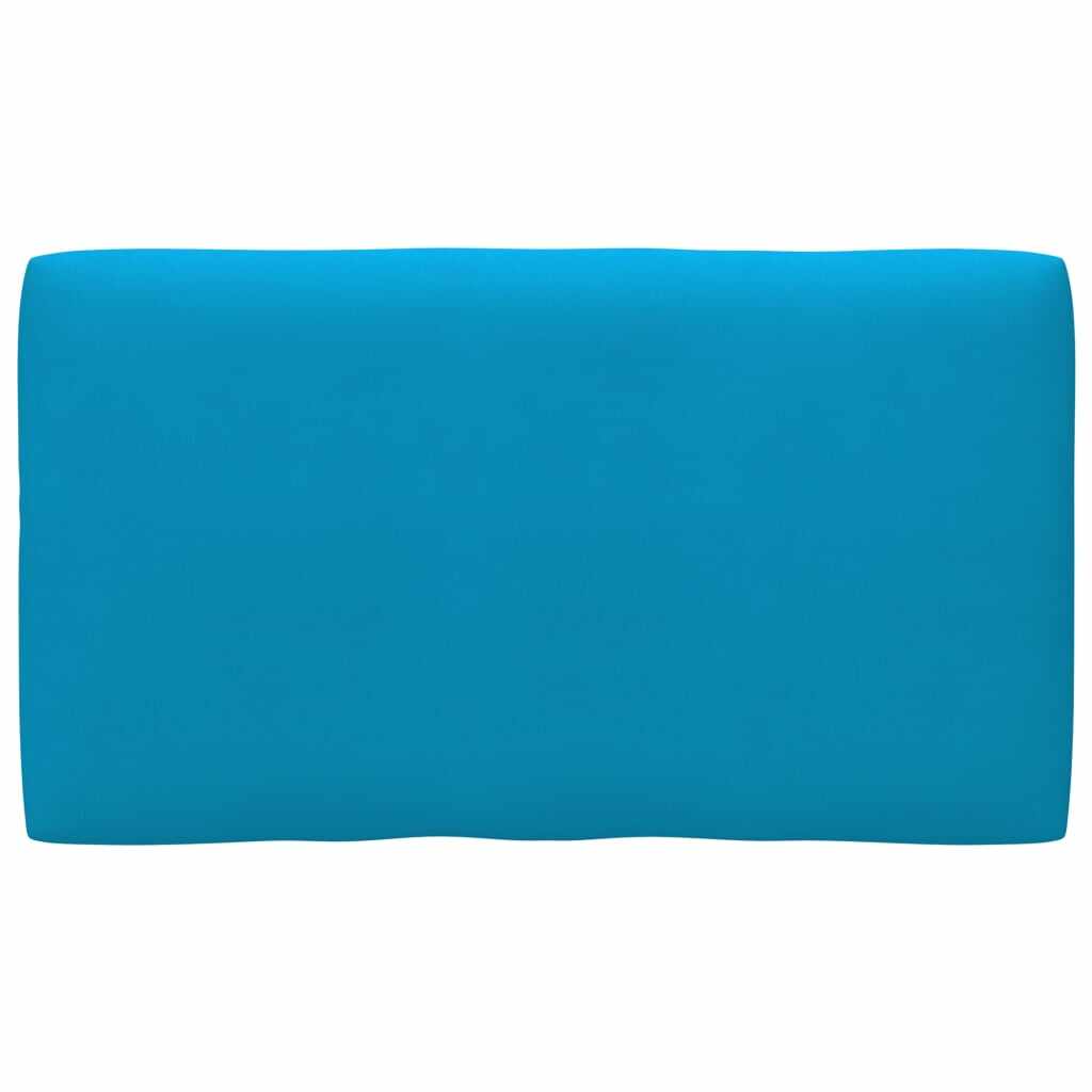 vidaXL Pernă canapea din paleți, albastru, 70 x 40 x 12 cm