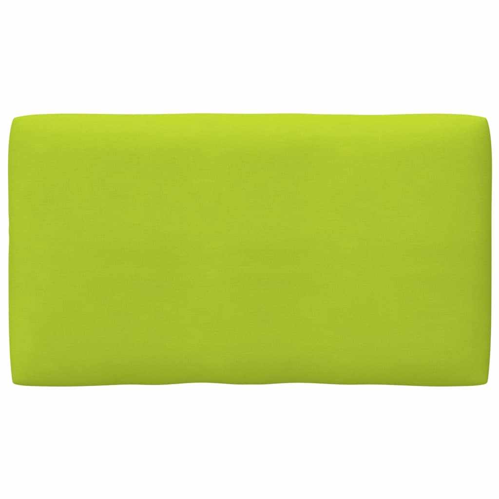 vidaXL Pernă canapea din paleți, verde aprins, 70 x 40 x 12 cm