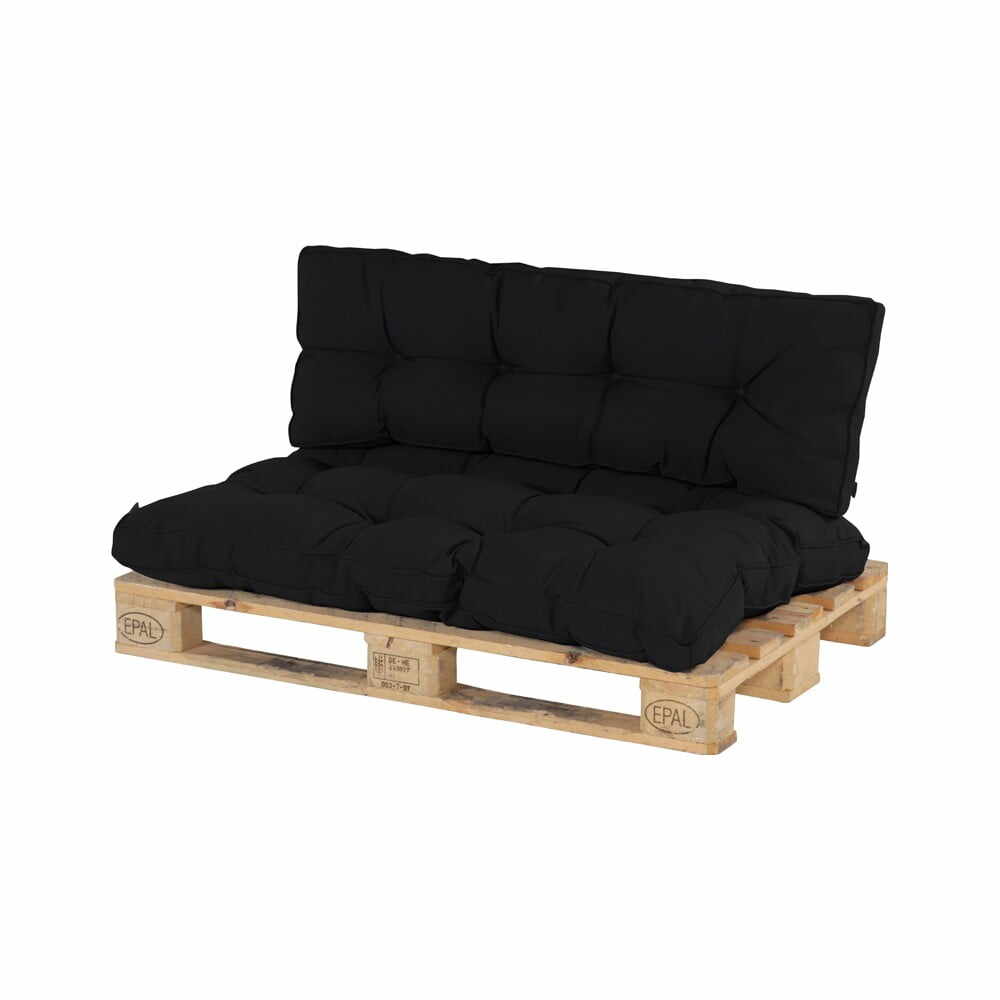 Pernă de grădină pentru scaun/canapea Hartman Casual, 120 x 60 cm, negru