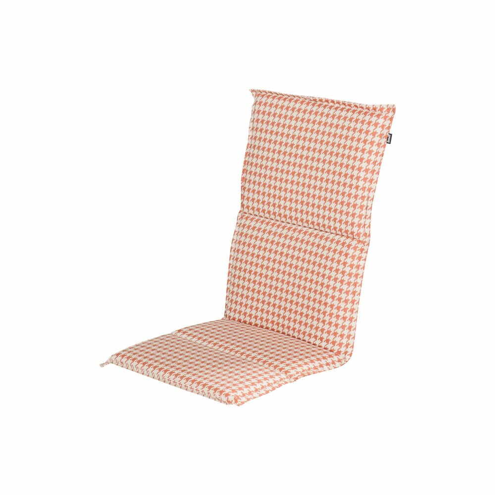 Pernă pentru scaun de grădină Hartman Poule, 123 x 50 cm, portocaliu - alb